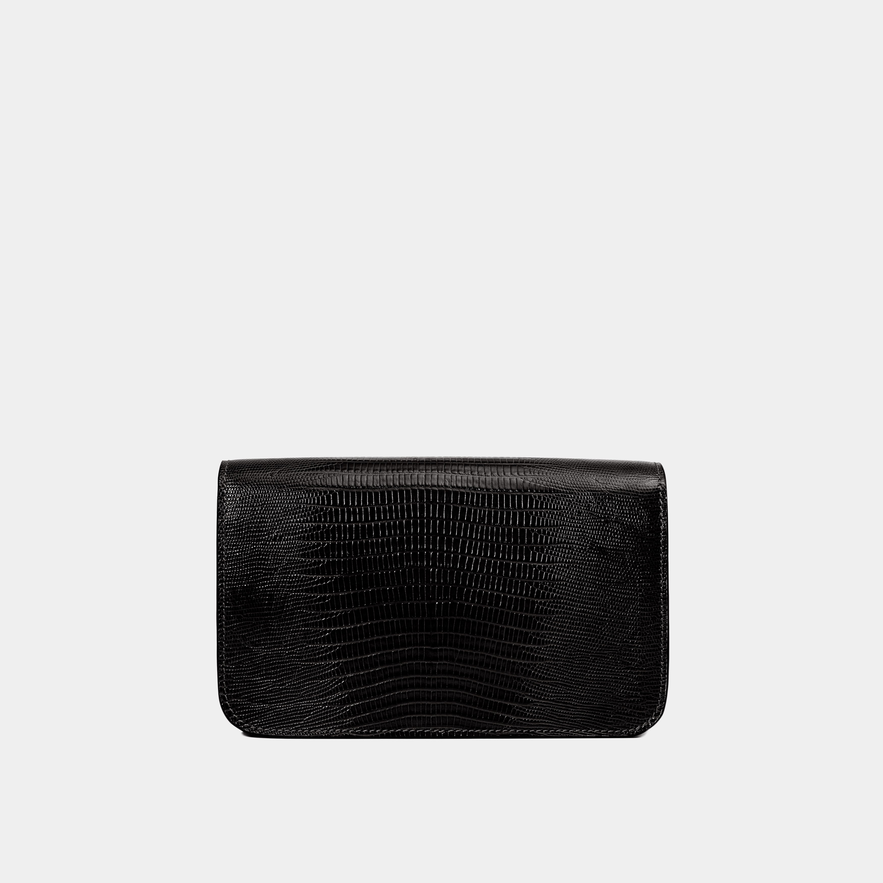 Le Sac Baguette - Léo et Violette #printed_lizard_black