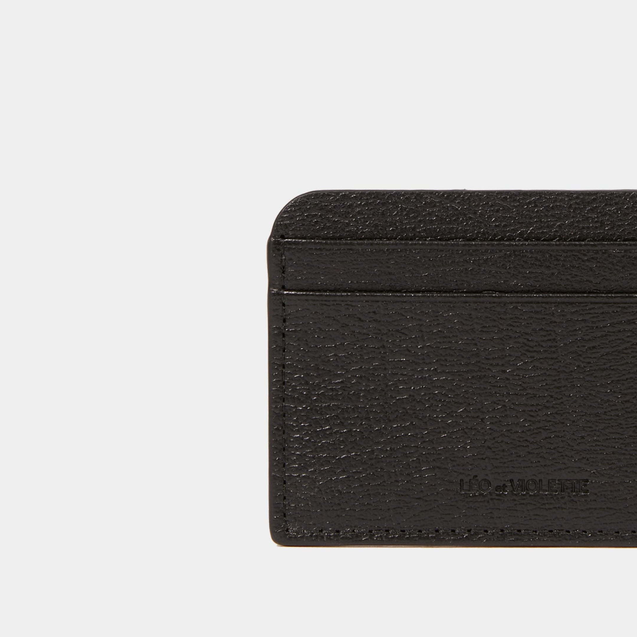 Le Porte-Cartes - Léo et Violette #printed_buffalo_black