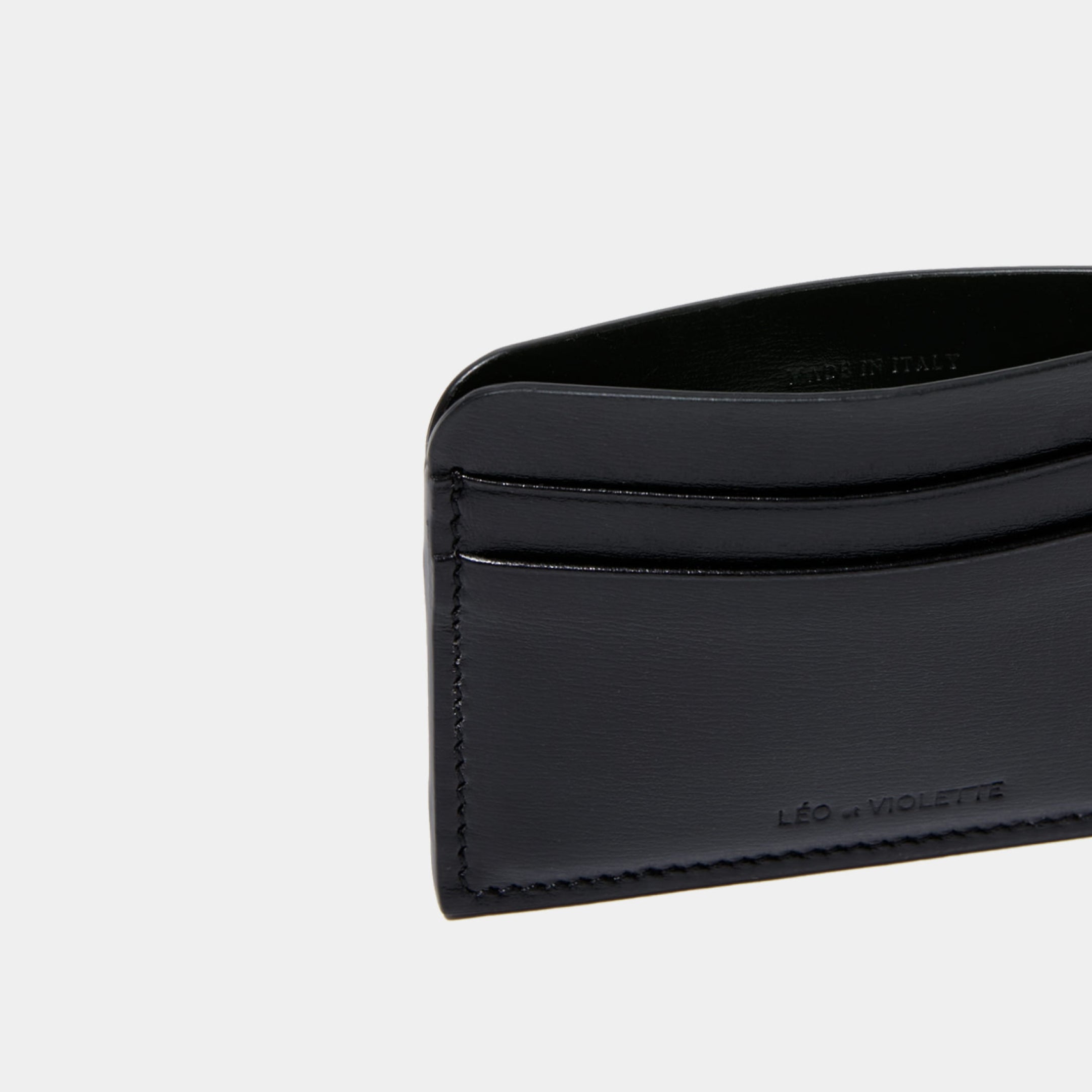 Le Porte-Cartes - Léo et Violette #black_liege