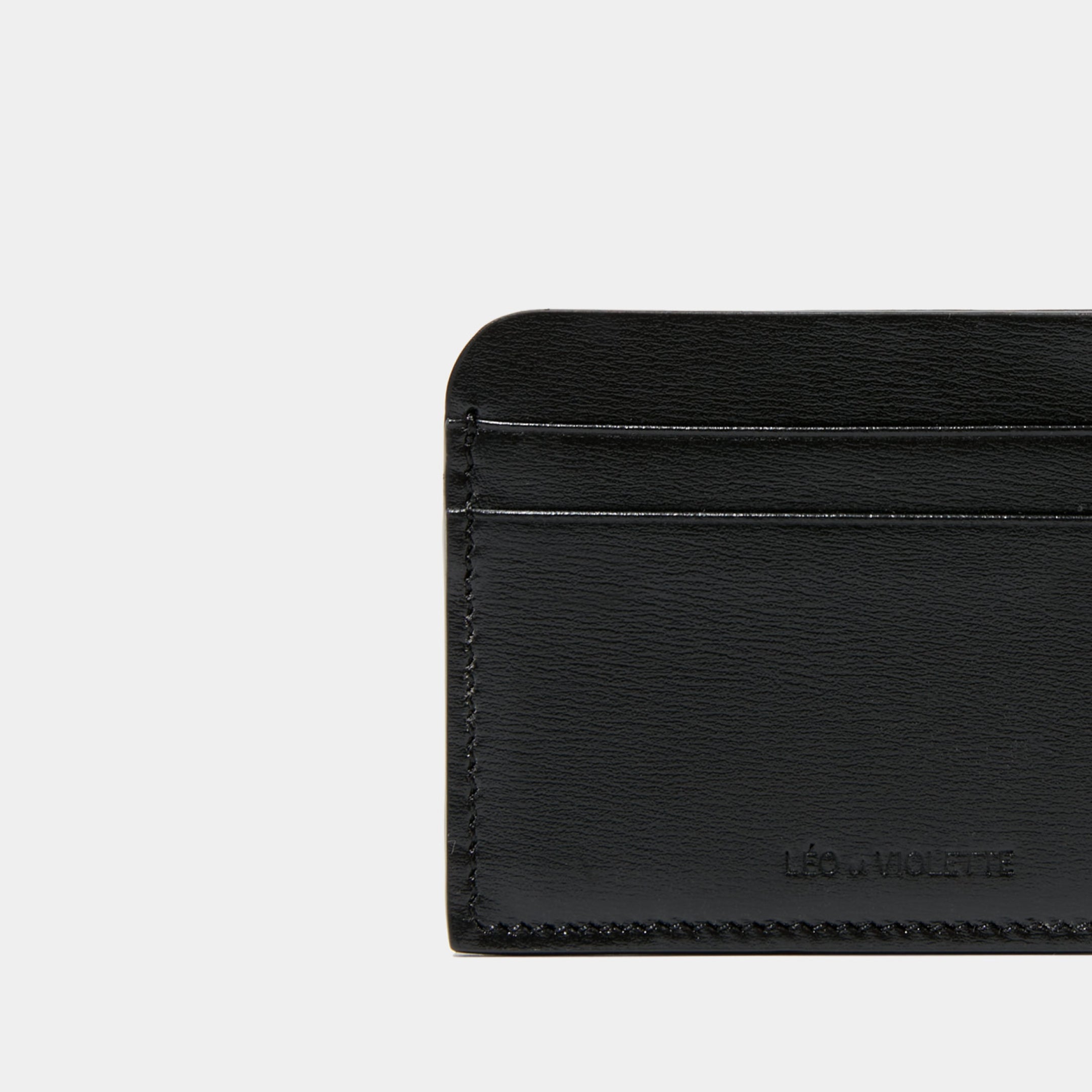 Le Porte-Cartes - Léo et Violette #black_liege