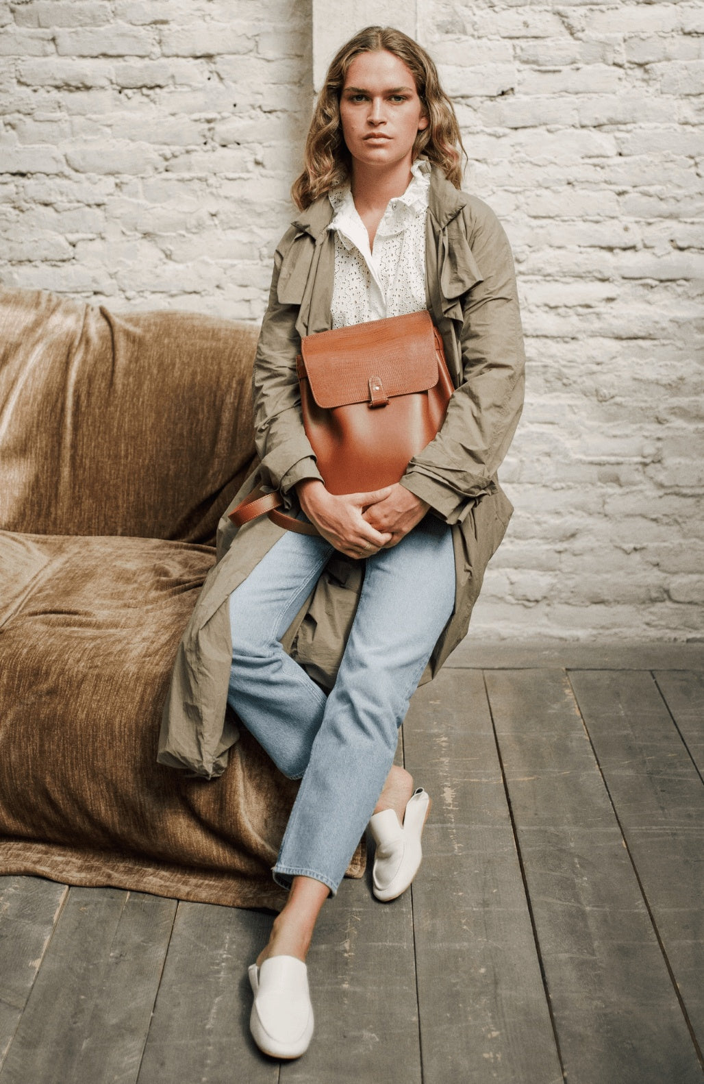 Le Backpack - Léo et Violette #printed_lizard_camel
