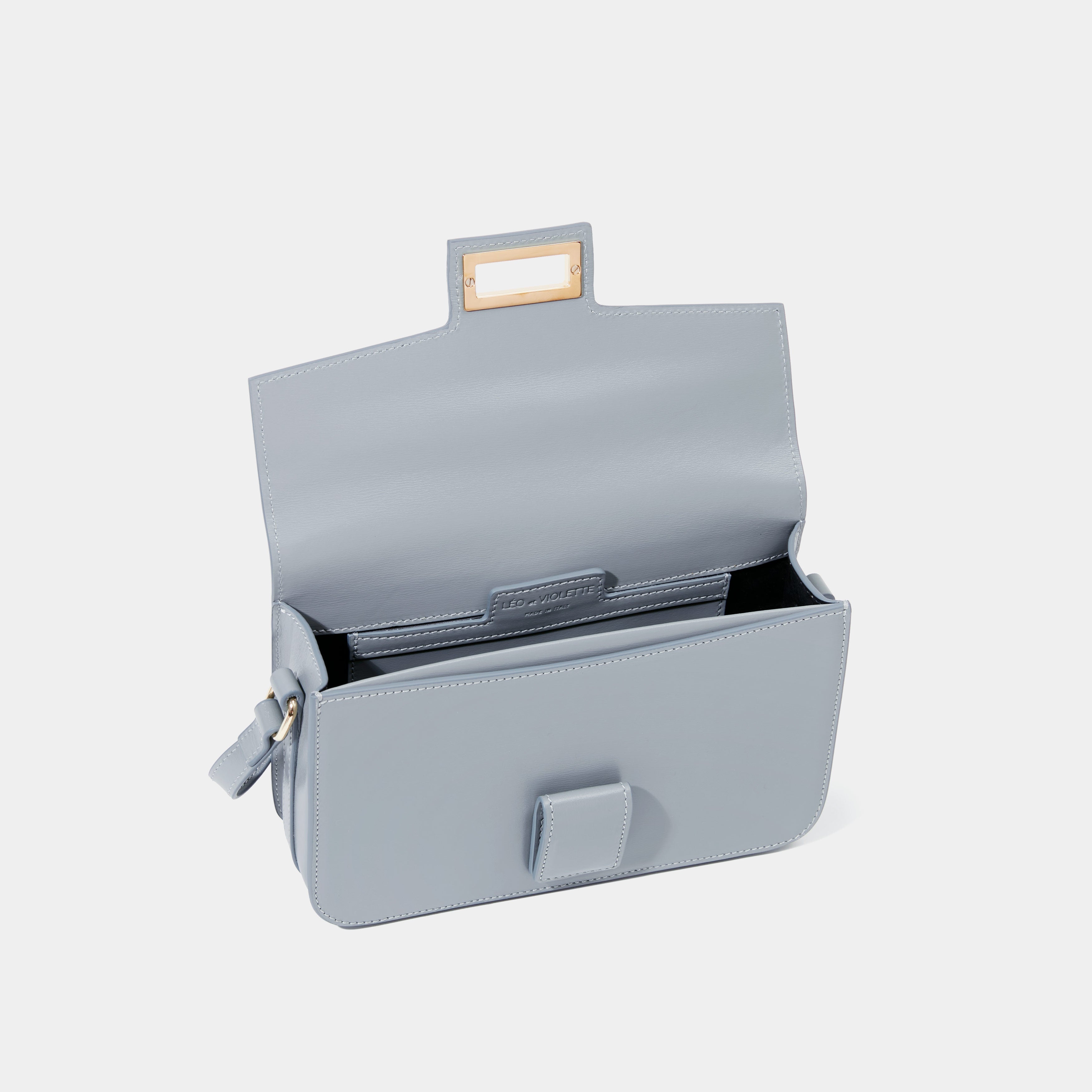 Le Sac Baguette - Léo et Violette #blue_denim_liege