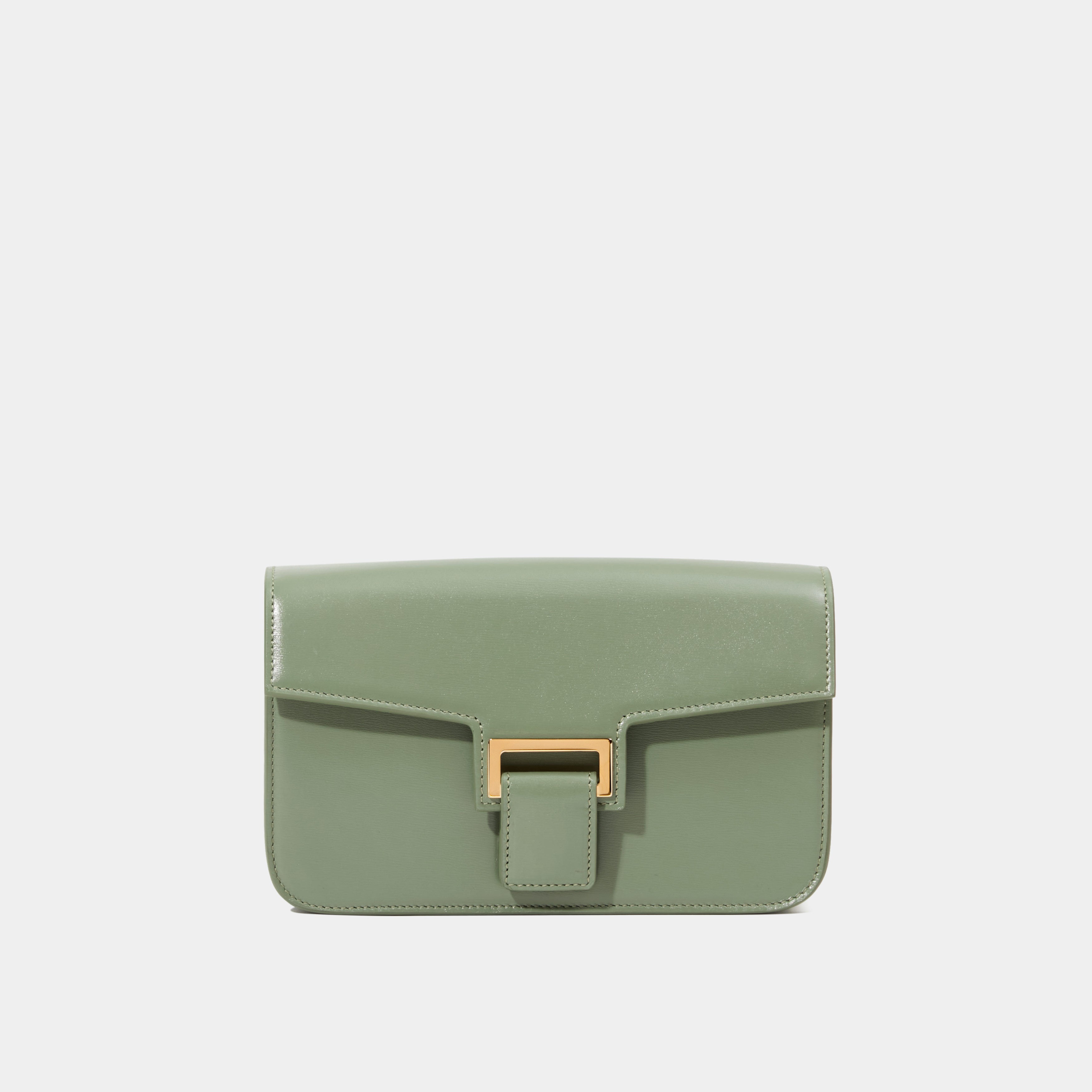Le Sac Baguette - Léo et Violette #almond_green_liege