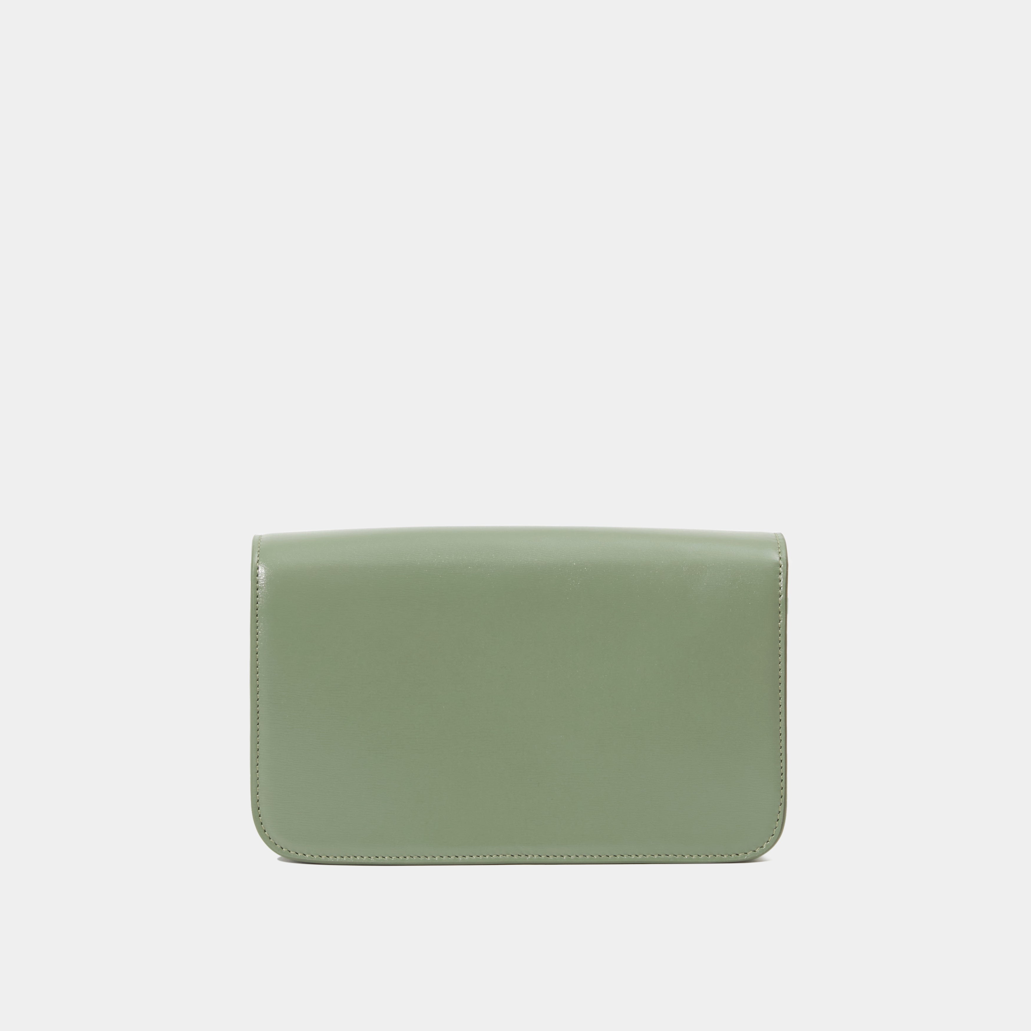 Le Sac Baguette - Léo et Violette #almond_green_liege