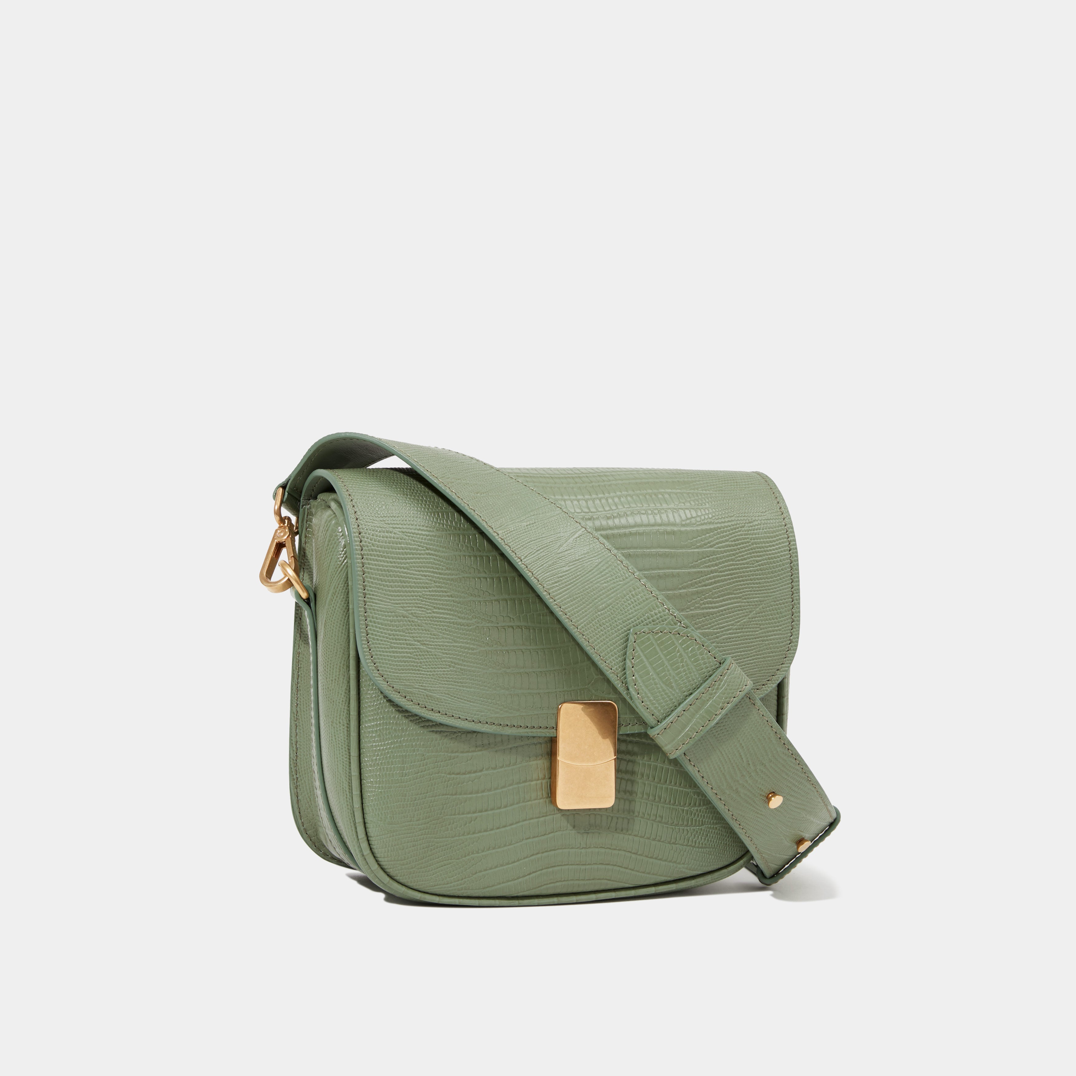 Le Nova - Léo et Violette #printed_lizard_almond_green