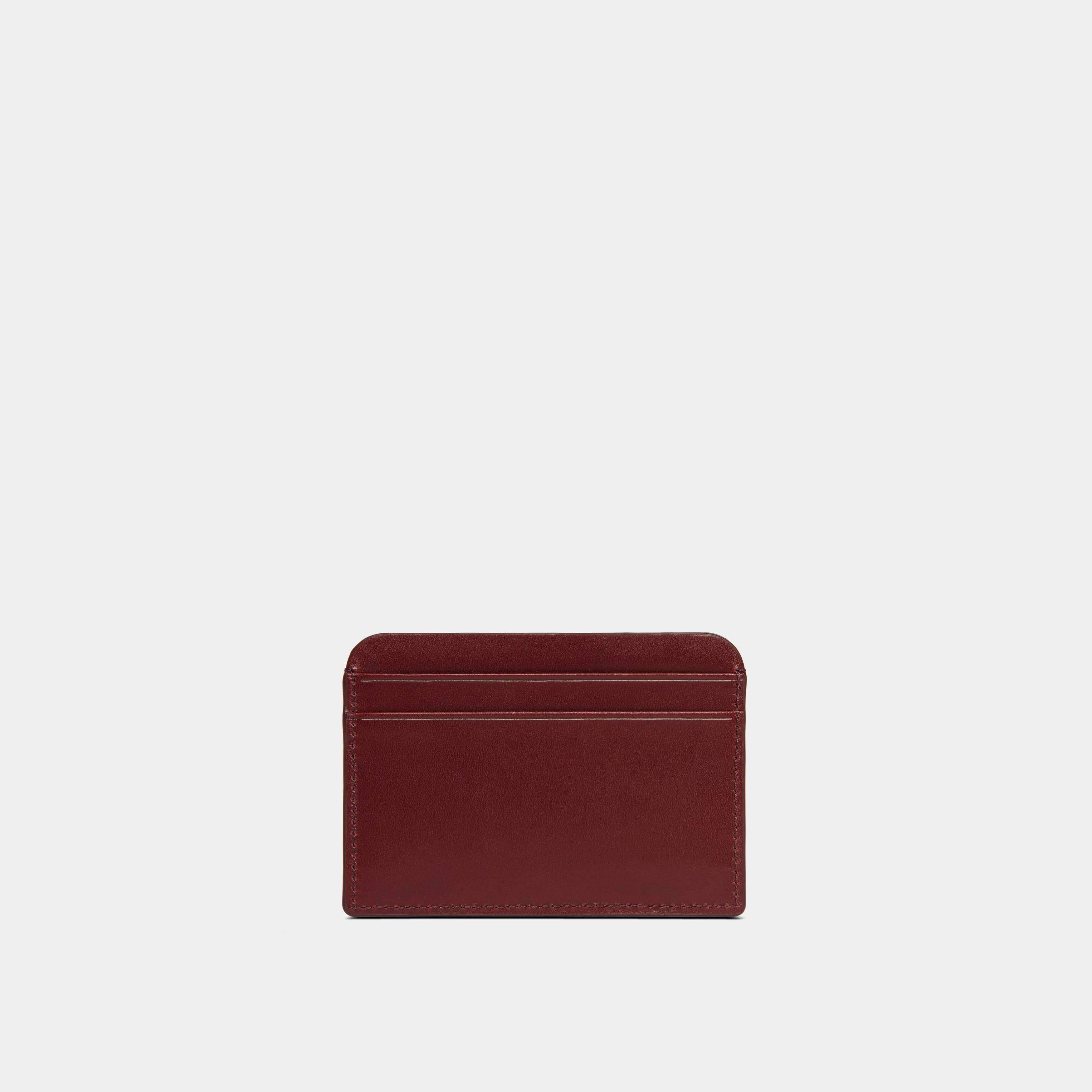 Le Porte-Cartes - Léo et Violette #burgundy