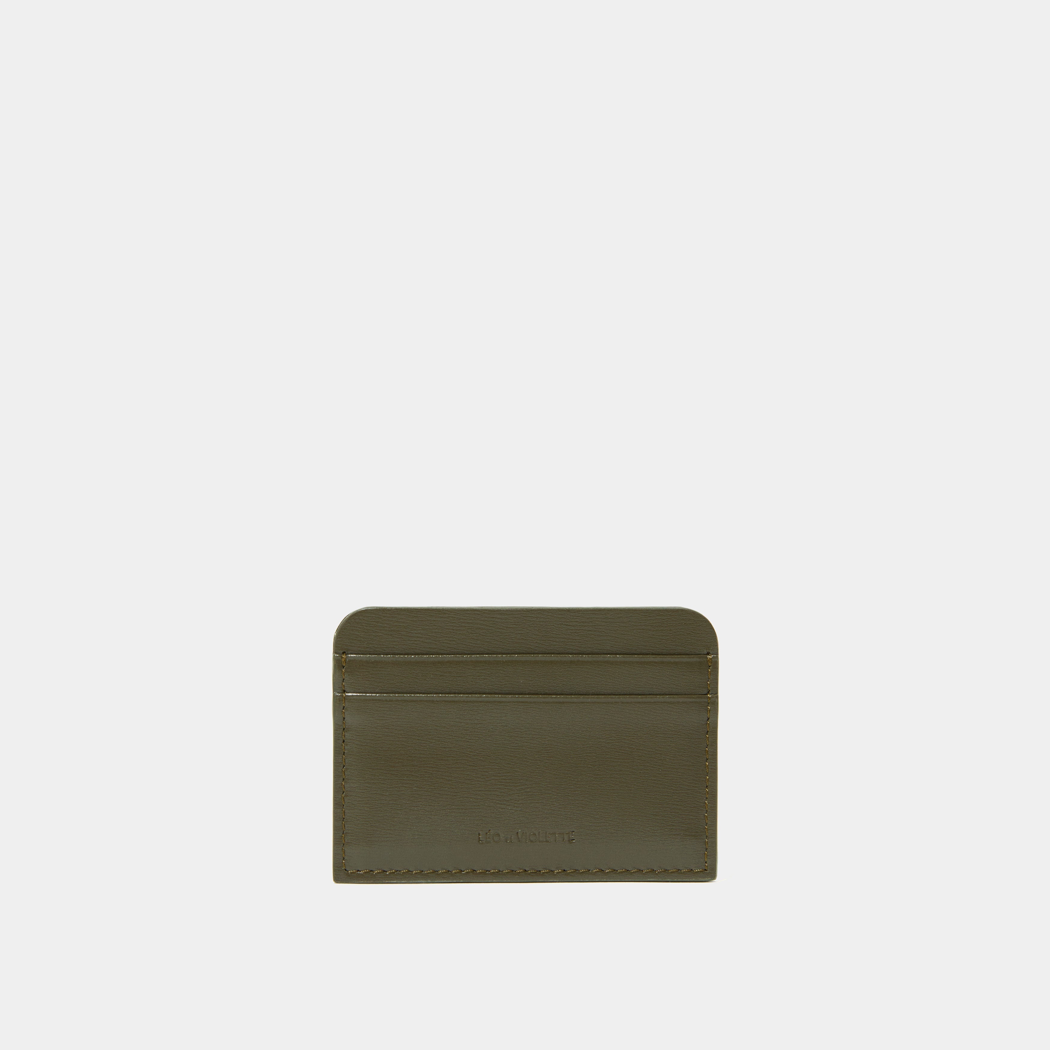 Le Porte-Cartes - Léo et Violette #khaki_liege