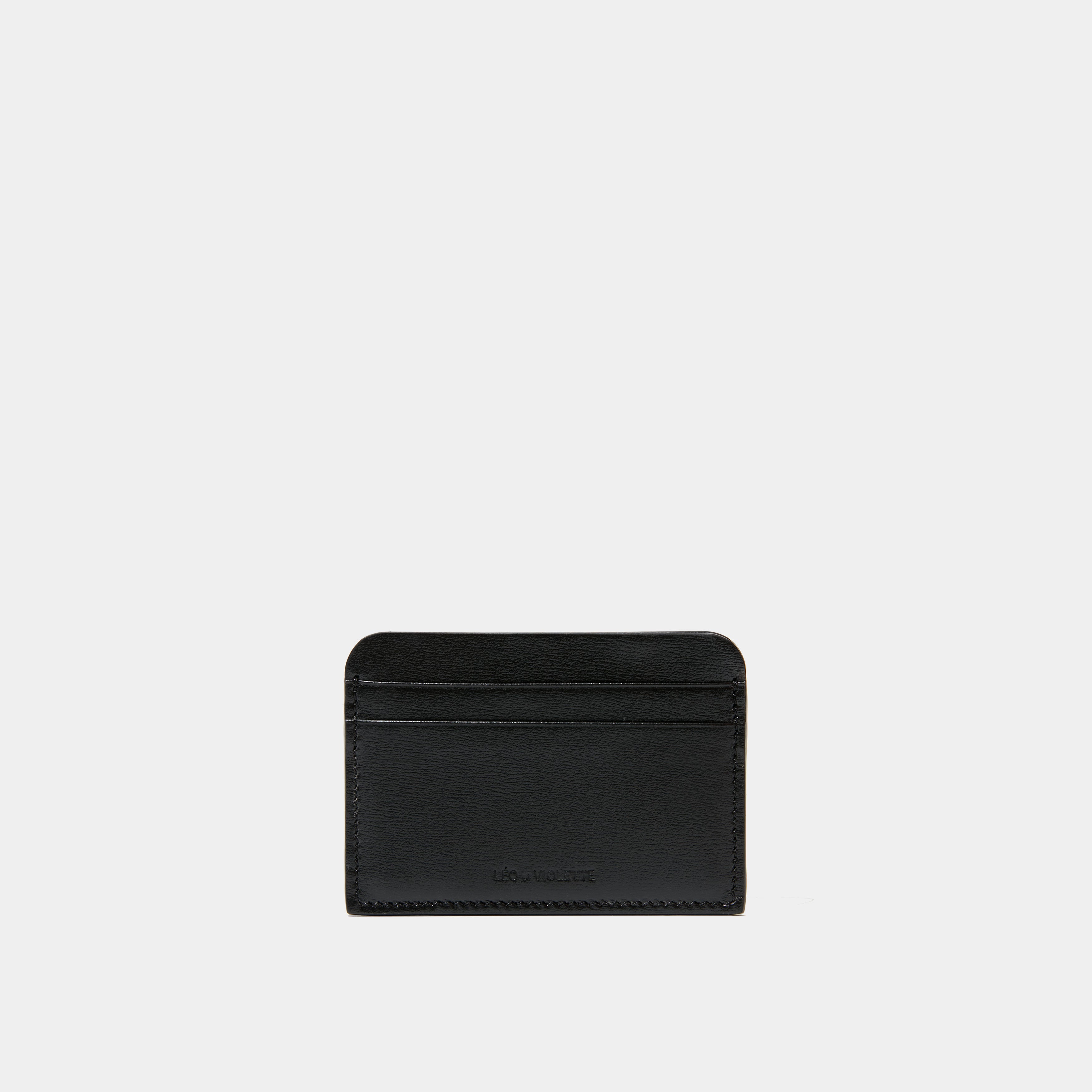 Le Porte-Cartes - Léo et Violette #black_liege