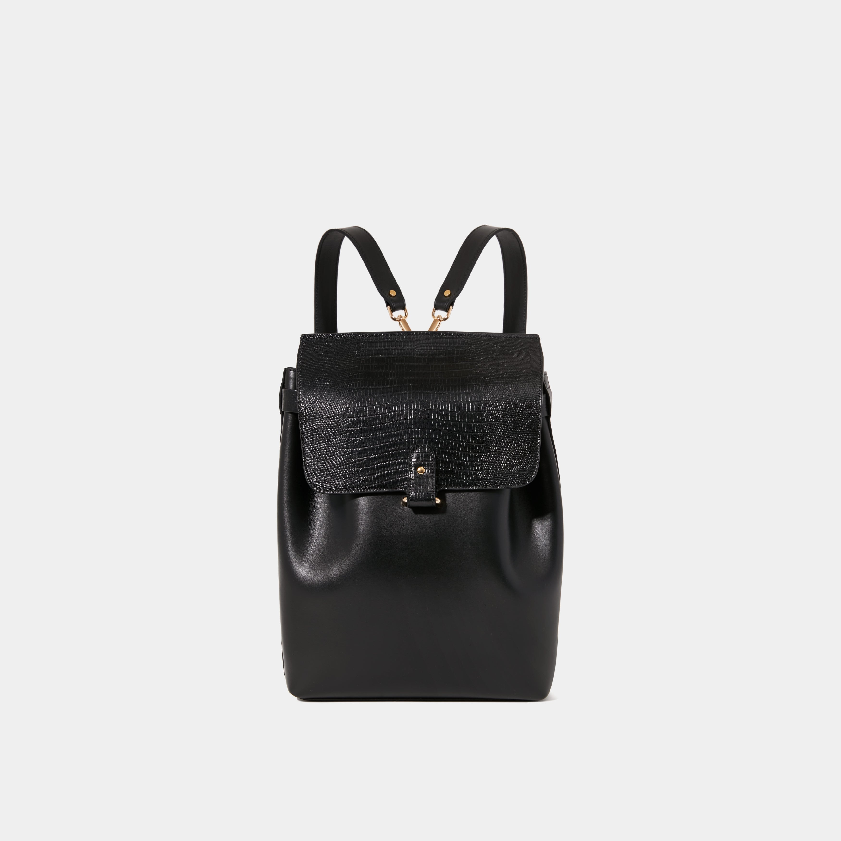 Le Backpack - Léo et Violette #printed_lizard_black
