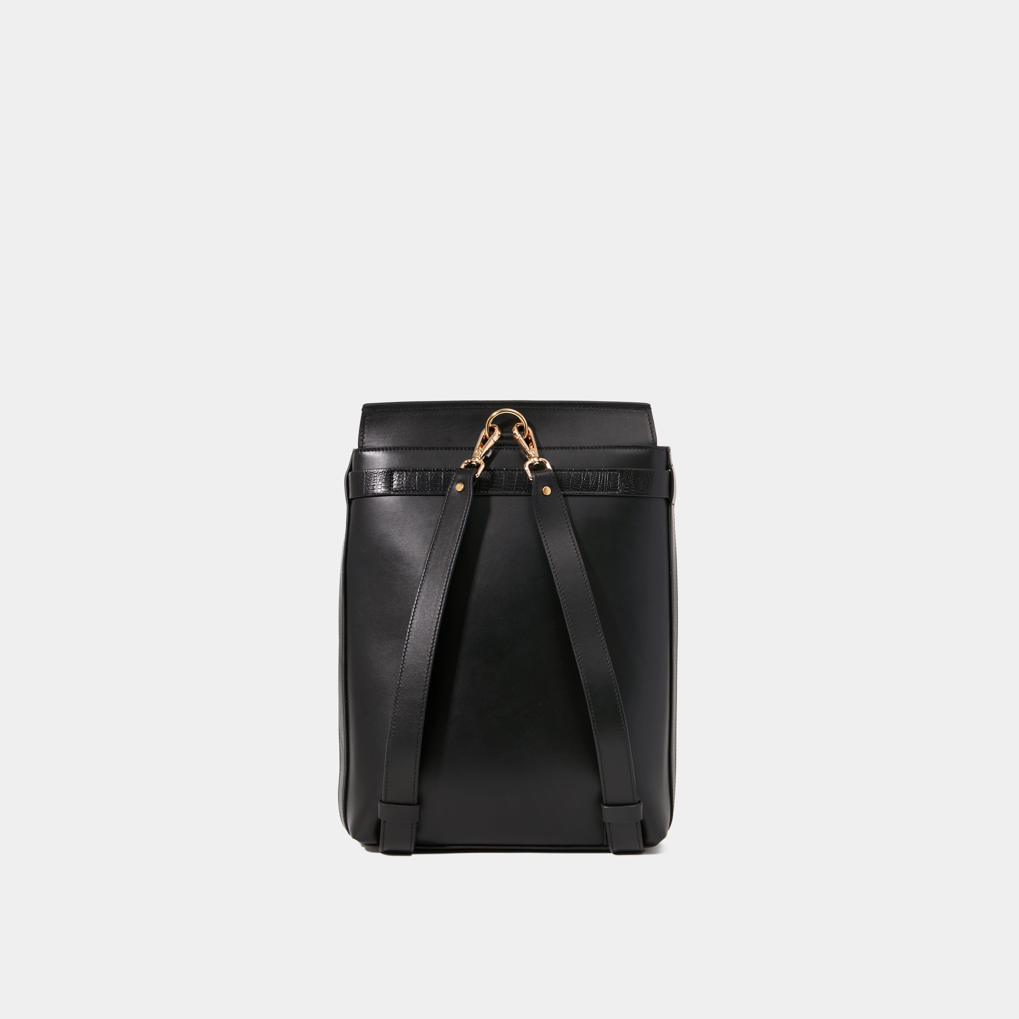 Le Backpack - Léo et Violette #printed_lizard_black