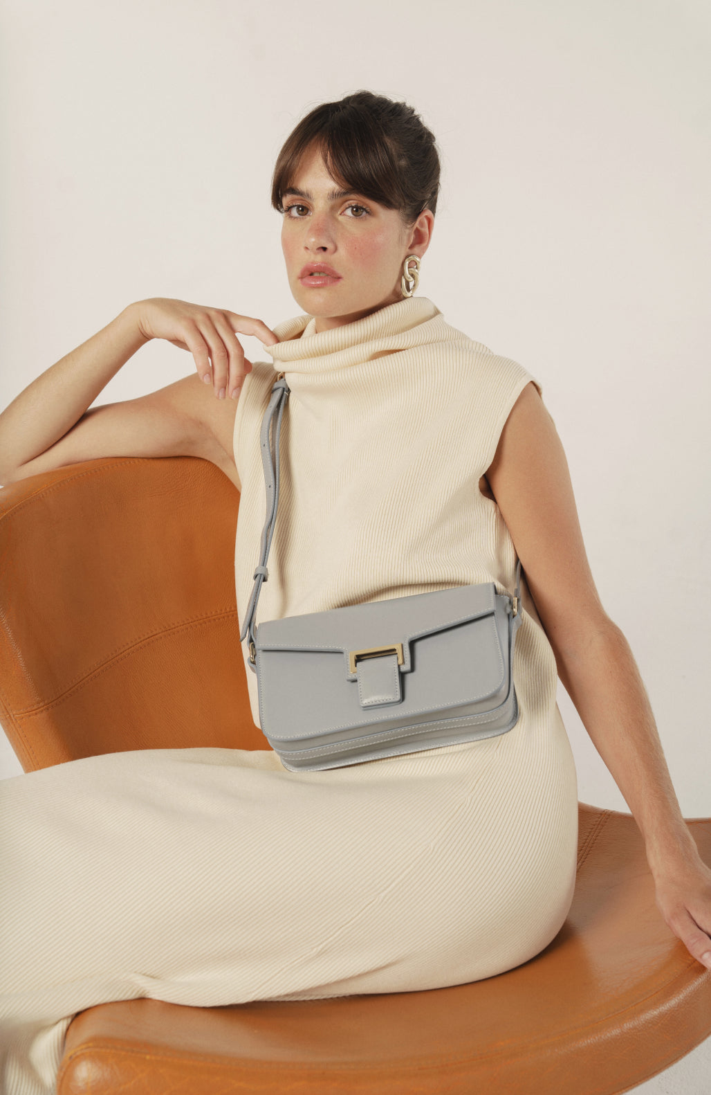 Le Sac Baguette - Léo et Violette #blue_denim_liege