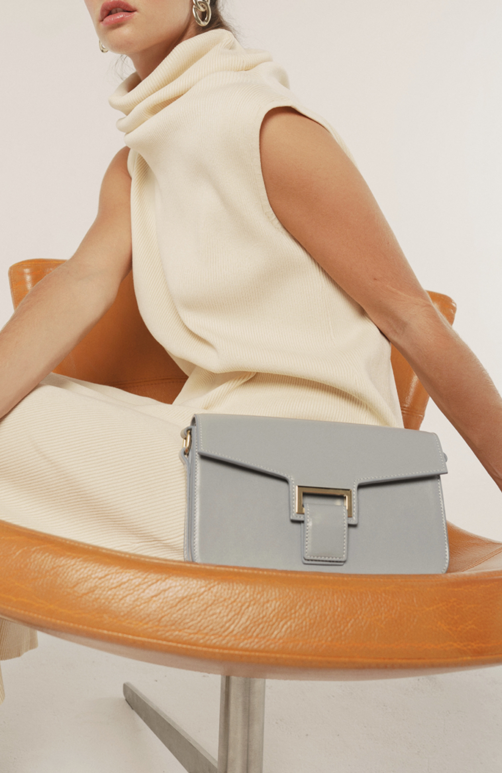 Le Sac Baguette - Léo et Violette #blue_denim_liege