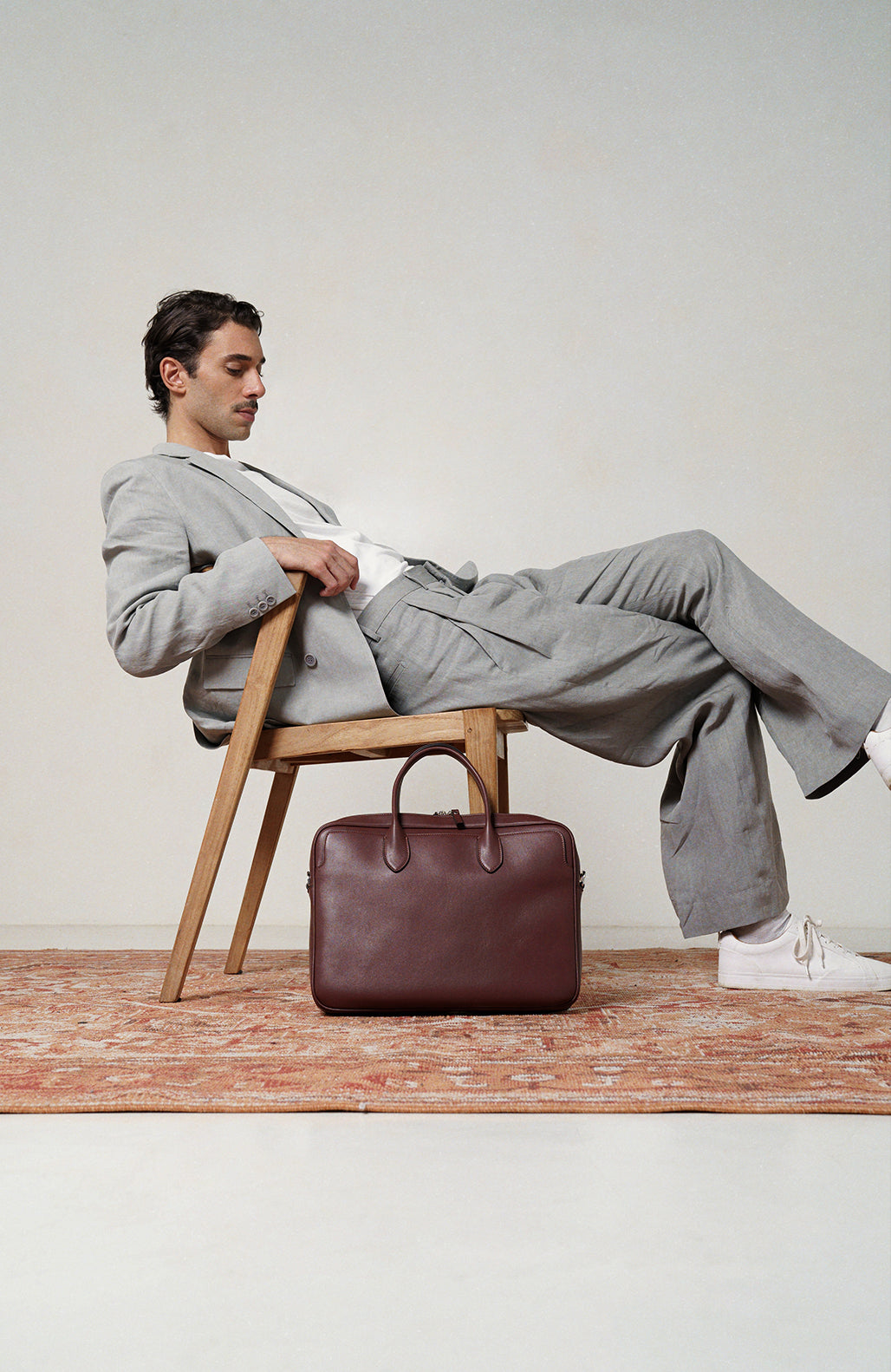 Le Briefcase - Léo et Violette #brown