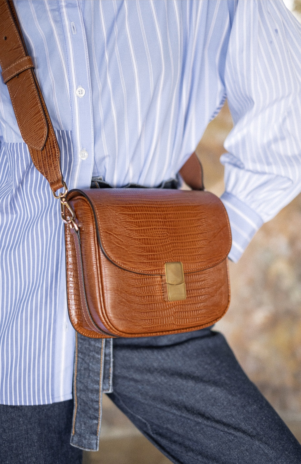 Le Nova - Léo et Violette #printed_lizard_camel