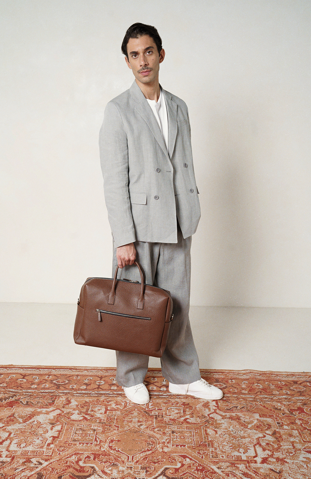 Le Compact Weekender - Léo et Violette #buffalo_brown