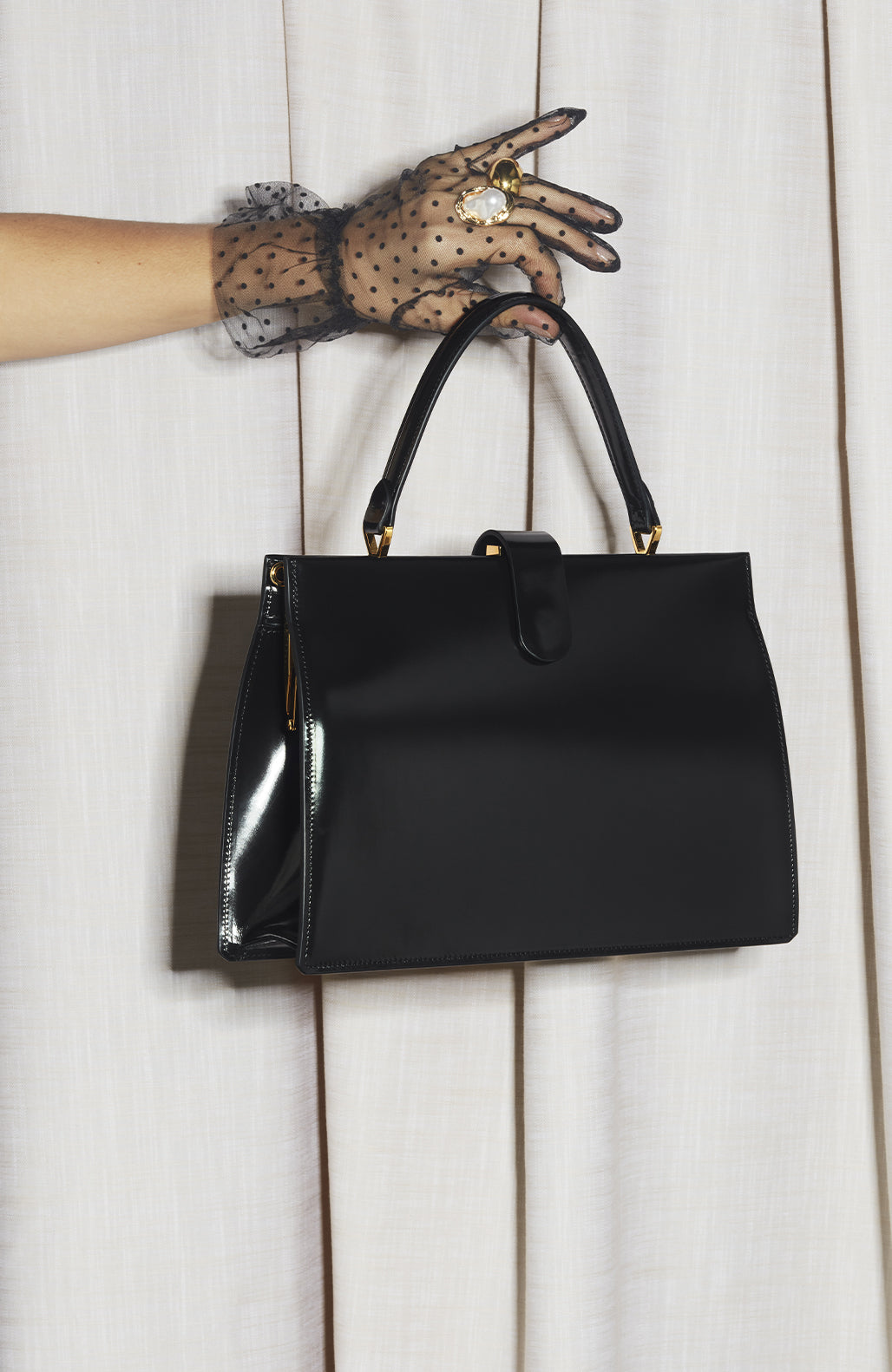 Le sac Elegant - Léo et Violette #black_patent_leather