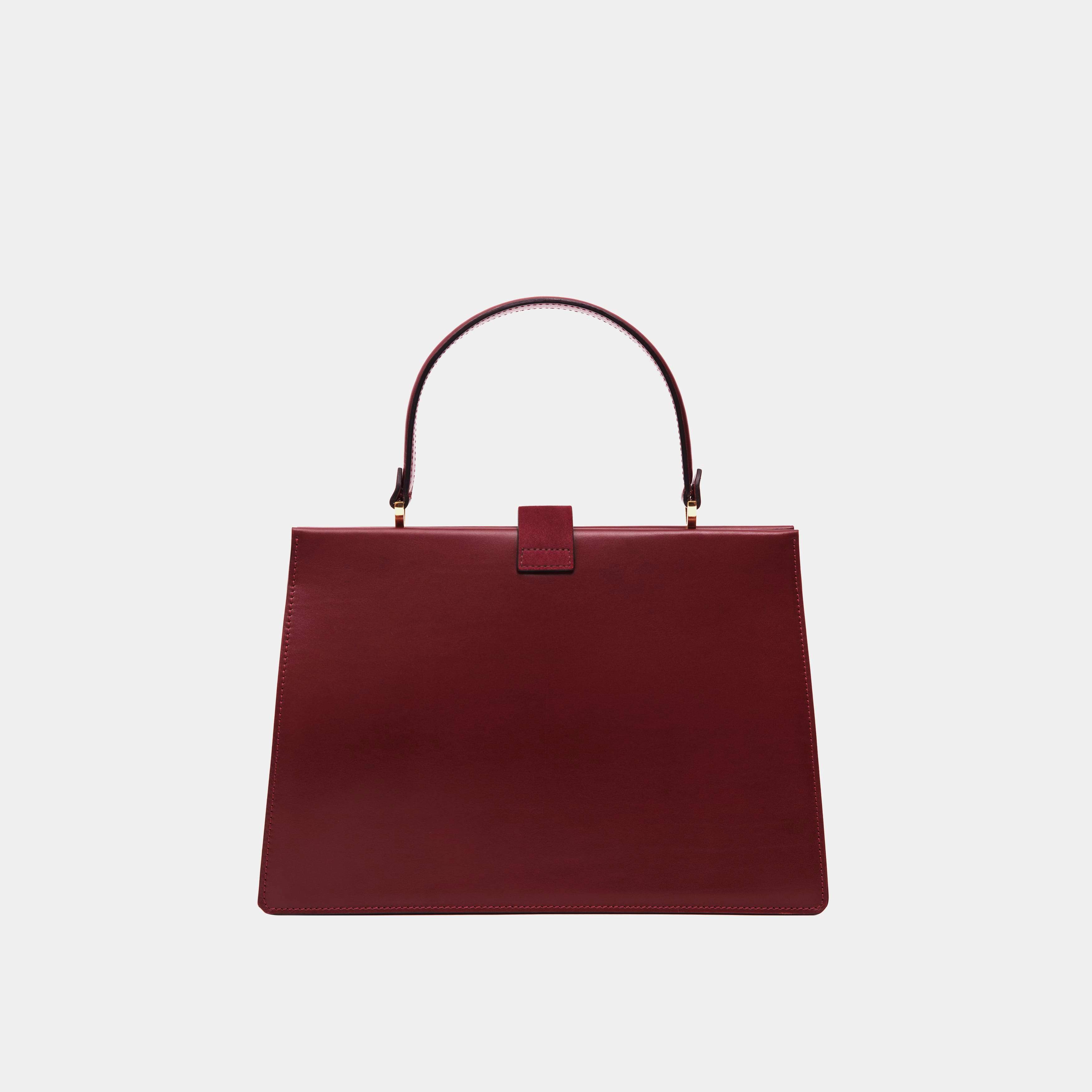 Le sac Elegant - Léo et Violette #burgundy
