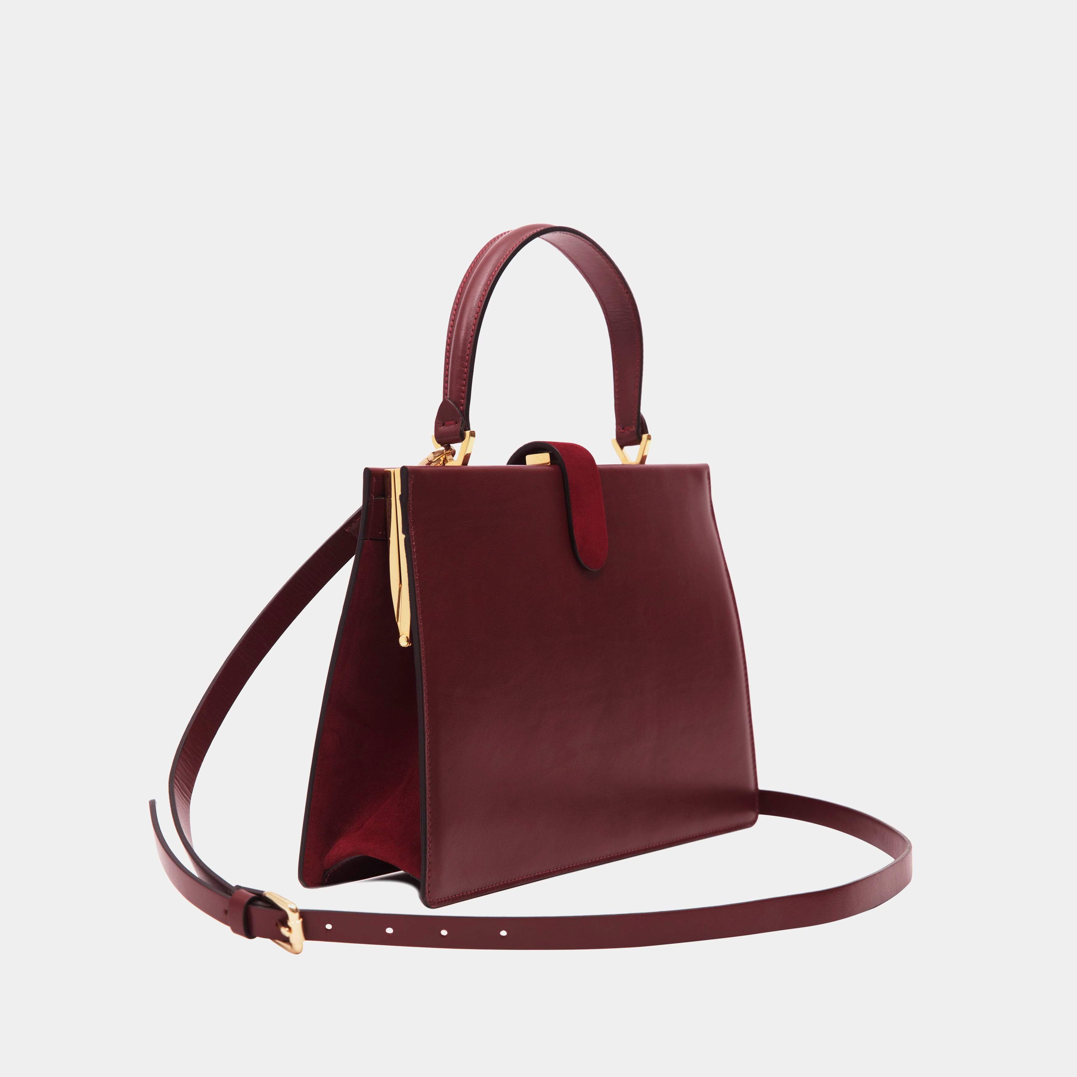 Le sac Elegant - Léo et Violette #burgundy